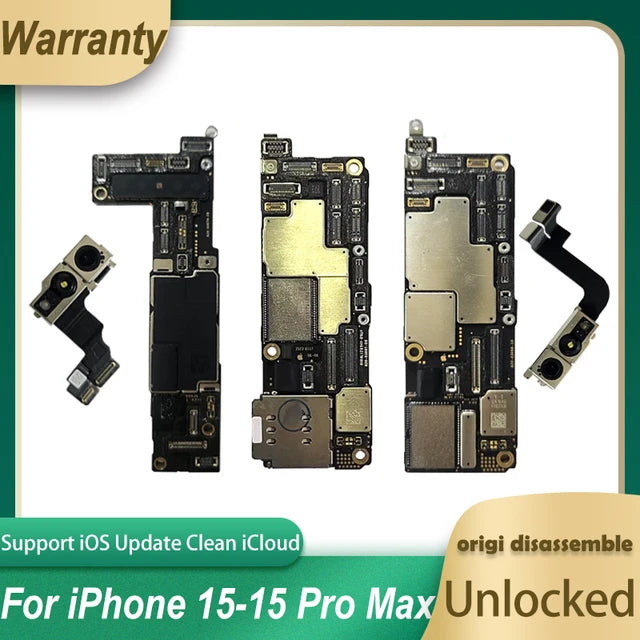 📱 Placa Base iPhone 15 / 15 Plus / 15 Pro / 15 Pro Max (eSIM) – Todas las Capacidades – Con o Sin Face ID