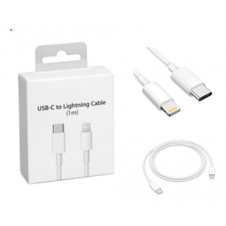 🔌 Cable Apple USB‑C a Lightning (1 metro) – Original | Carga rápida y segura