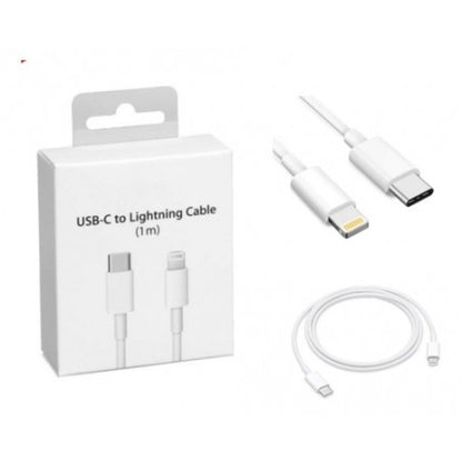 🔌 Cable Apple USB‑C a Lightning (1 metro) – Original | Carga rápida y segura